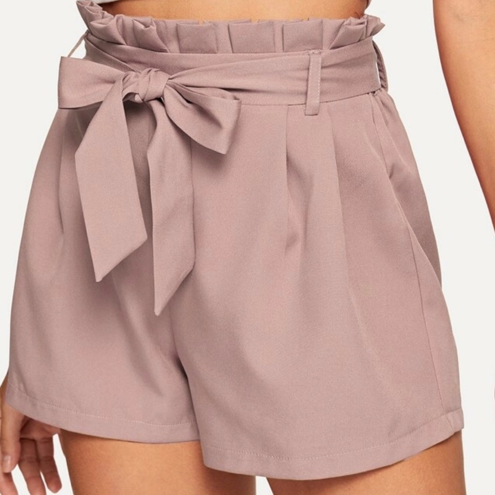 Paper bag shorts